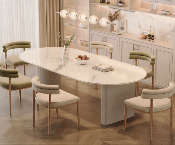 Modern Dining Table And Chairs-ID:102943909
