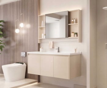 Modern Bathroom Cabinet-ID:123239999