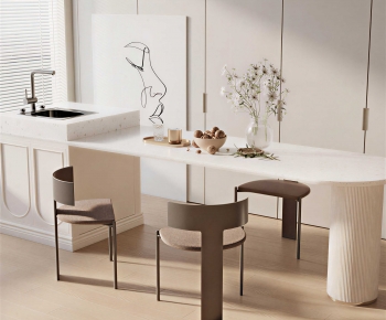 Modern Dining Table And Chairs-ID:113493925