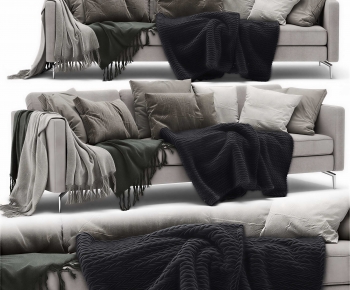 Modern Three-seat Sofa-ID:940380136