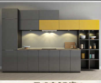 Modern Kitchen Cabinet-ID:388180029