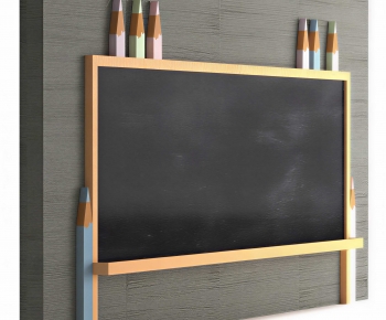Modern Blackboard/whiteboard-ID:763659953