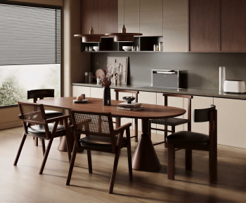 Modern Dining Table And Chairs-ID:102880081