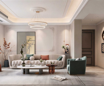 Modern A Living Room-ID:399496087
