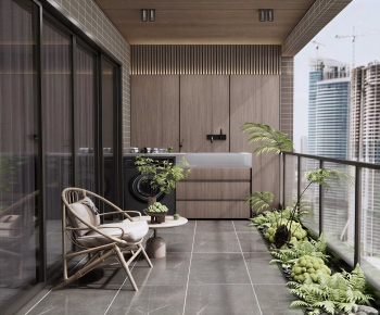 Modern Leisure Balcony-ID:380950936