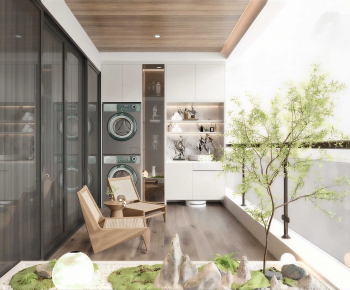 Modern Leisure Balcony-ID:142297982