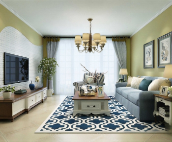 American Style A Living Room-ID:228293904