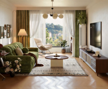 American Style A Living Room-ID:857345107