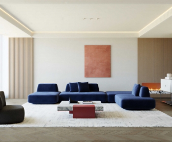 Modern A Living Room-ID:674714095