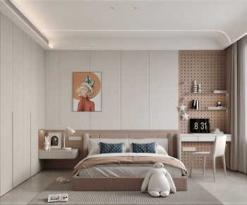 Modern Bedroom-ID:107506992