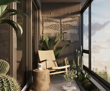 Modern Balcony-ID:825414903