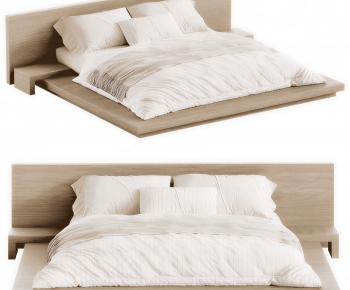 Modern Double Bed-ID:585623033