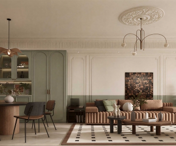 European Style A Living Room-ID:118172888