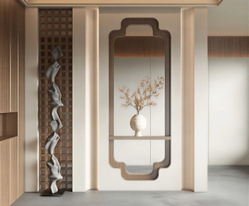 Wabi-sabi Style Hallway-ID:828598028