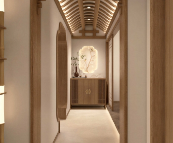New Chinese Style Office Aisle-ID:290344951