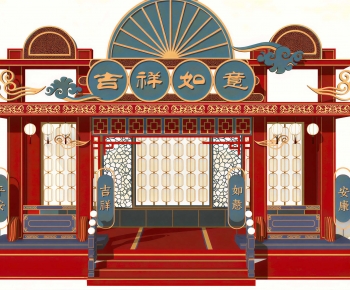 Chinese Style Garden-ID:583179951