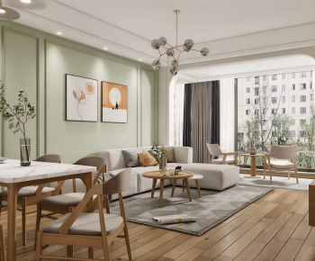 Modern A Living Room-ID:430164108