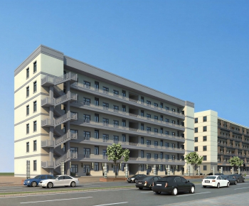 Modern Appearance Of Commercial Building-ID:319681884