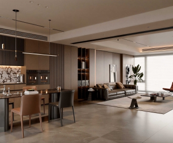 Modern A Living Room-ID:624118091