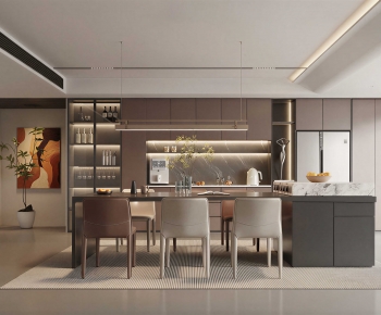 Modern Dining Room-ID:758724938