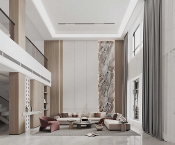 Modern A Living Room-ID:288394932