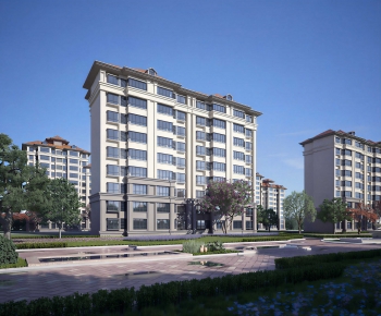 Modern Residential Building-ID:436630012