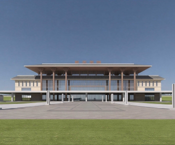 Modern Public Building-ID:298326025