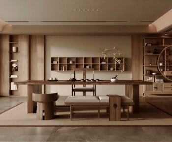New Chinese Style Tea House-ID:619474898