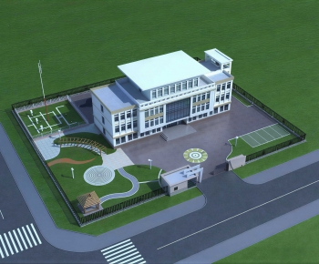 Modern Architectural Bird's-eye View Planning-ID:469338892