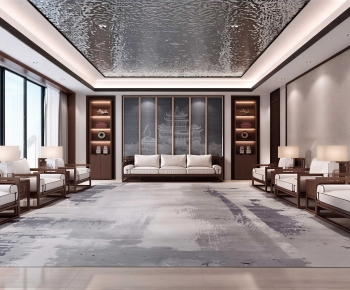 New Chinese Style Reception Room-ID:968458899