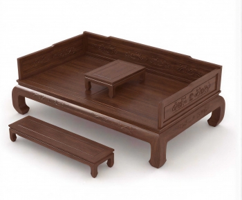 New Chinese Style Arhat Bed-ID:856887101