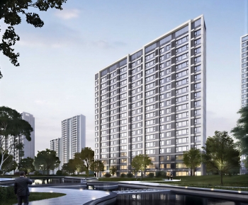Modern Residential Building-ID:459831004