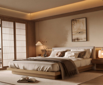 New Chinese Style Bedroom-ID:280406005
