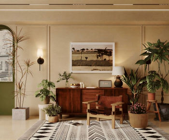 Modern A Living Room-ID:334436899