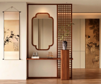 New Chinese Style Hallway-ID:425363065