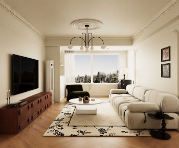 Modern A Living Room-ID:702775009