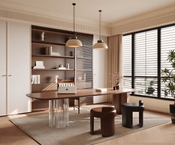 Wabi-sabi Style Study Space-ID:538765915