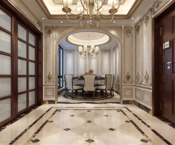European Style Hallway-ID:708451996