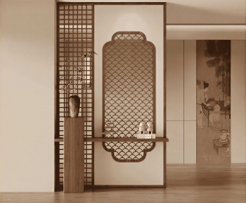 New Chinese Style Hallway-ID:289697897