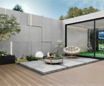 Modern Courtyard/landscape-ID:327100044