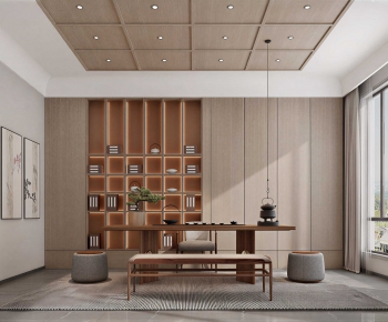 New Chinese Style Tea House-ID:930557013