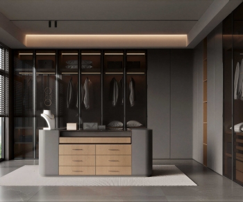 Modern Clothes Storage Area-ID:771060017