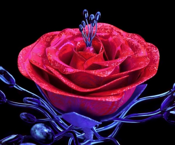 Modern Flowers-ID:654395105