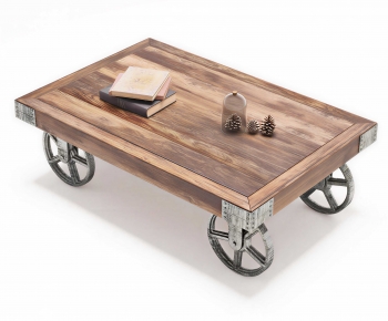 Industrial Style Coffee Table-ID:836651097