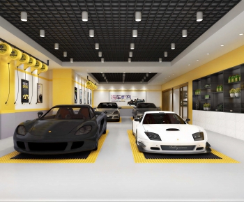 Modern Automobile Repair Shop-ID:261164902