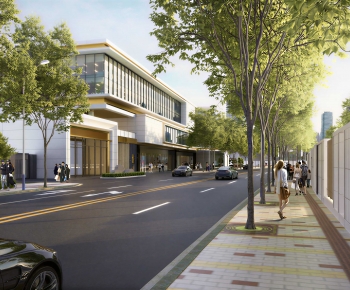 Modern Commercial Street-ID:211164006