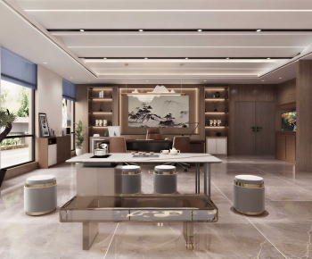 New Chinese Style Manager's Office-ID:761353027