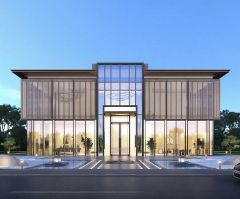 Modern Facade Element-ID:547184946