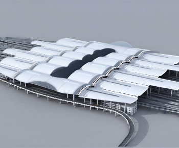 Modern Architectural Bird's-eye View Planning-ID:690645931