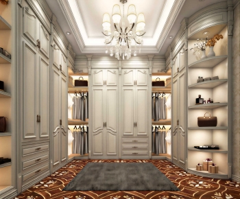 European Style Clothes Storage Area-ID:822010098